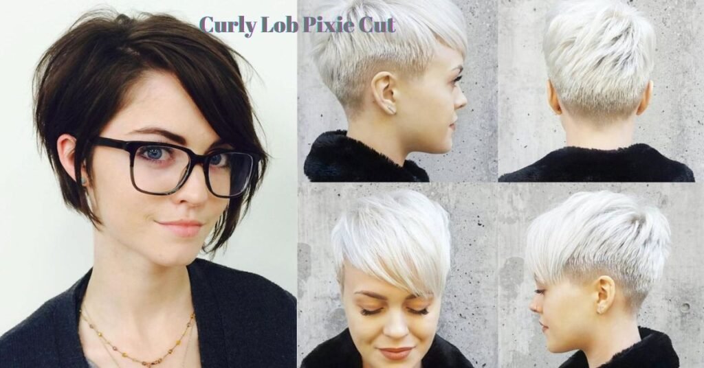 Curly Lob Pixie Cut