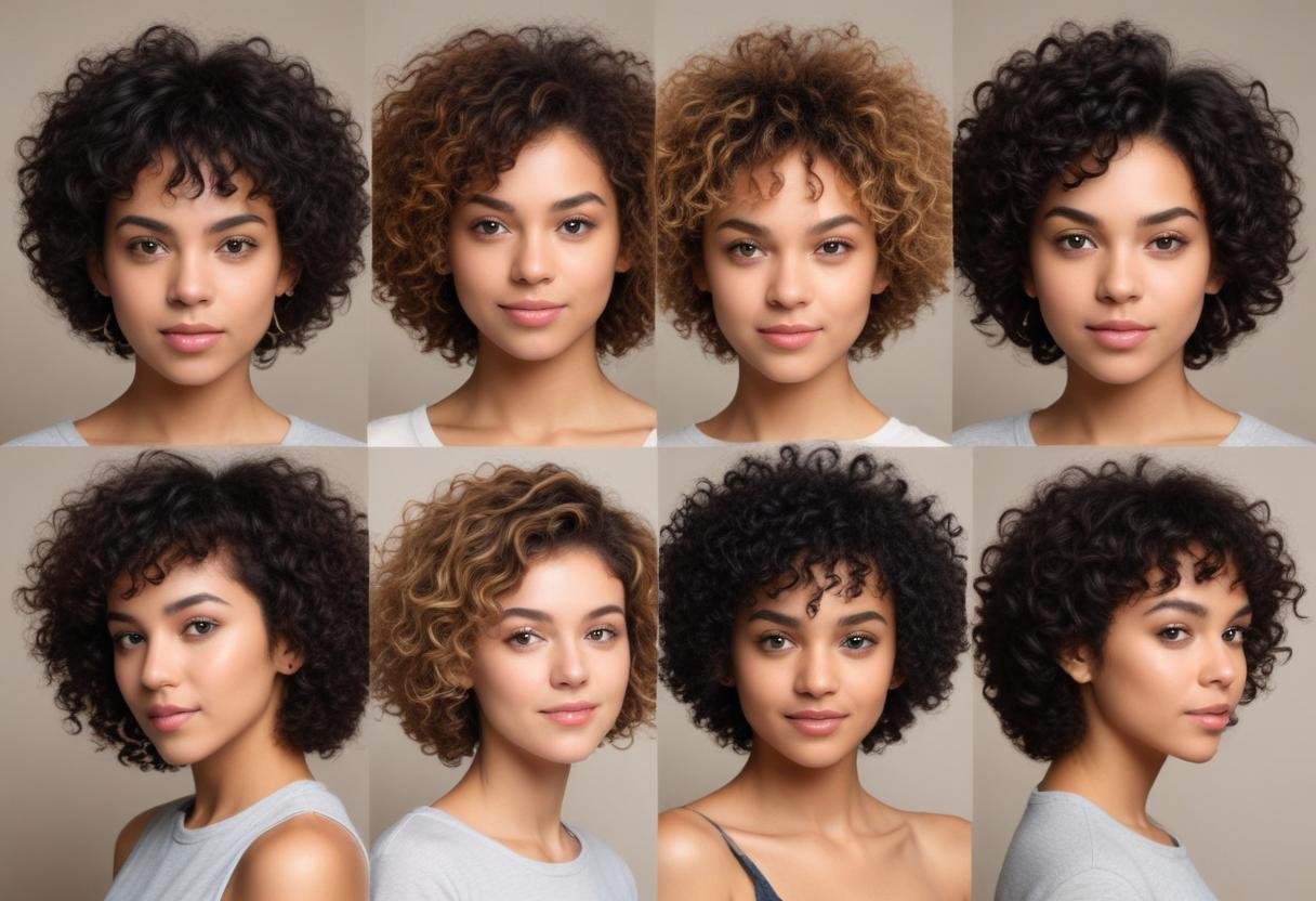 Short Layered Haircuts for Curly Hair