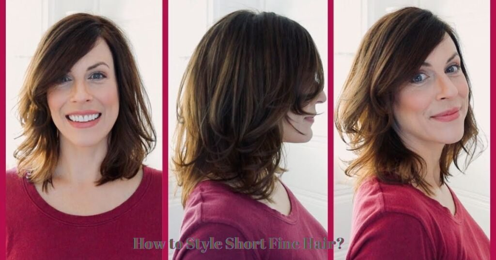 How to Style Short Fine Hair