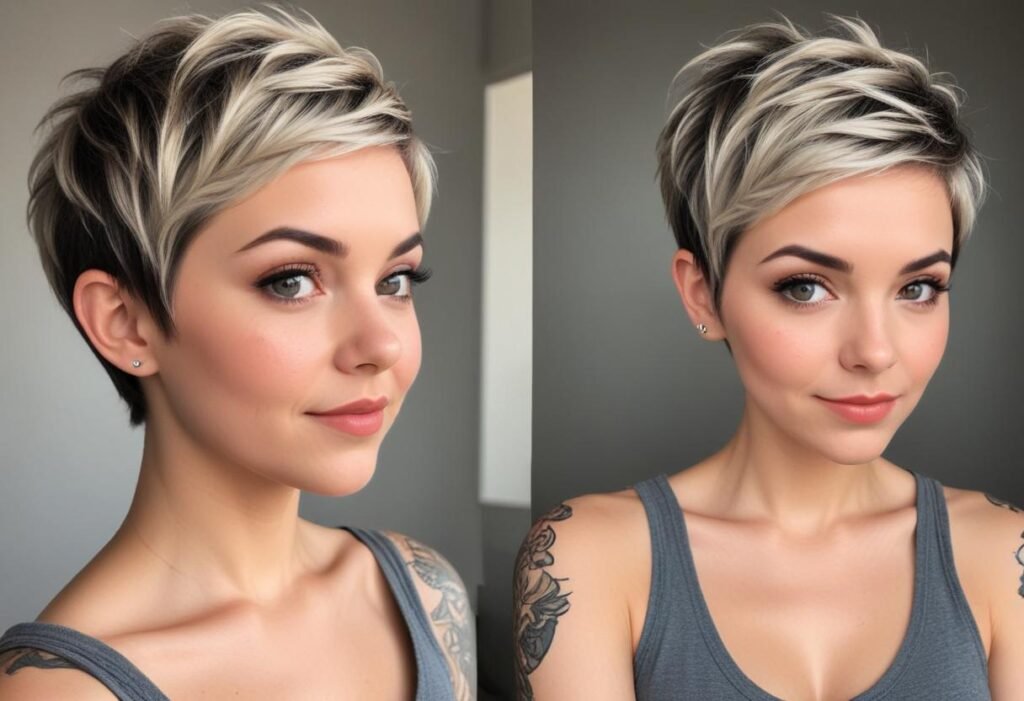 Pixie Cut with Twists